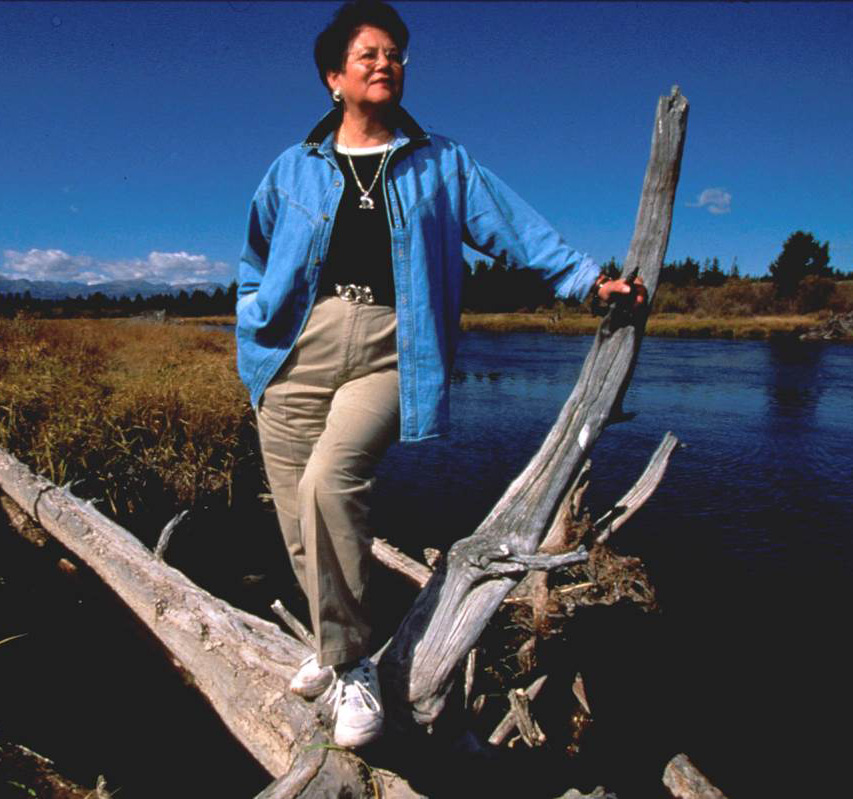 Elouise Cobell_Photo at Yellow Bird Sanctuary